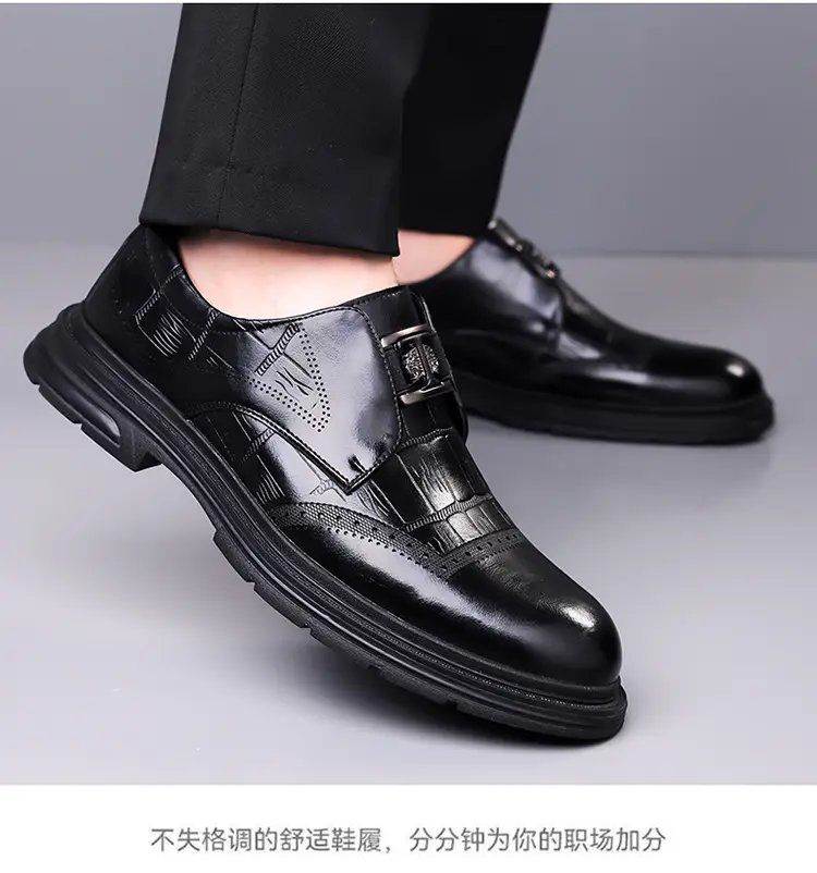 (Wholesale), men's classic suit jacket, fashionable casual footwear, comfortable shoes for work and office — chobi 21