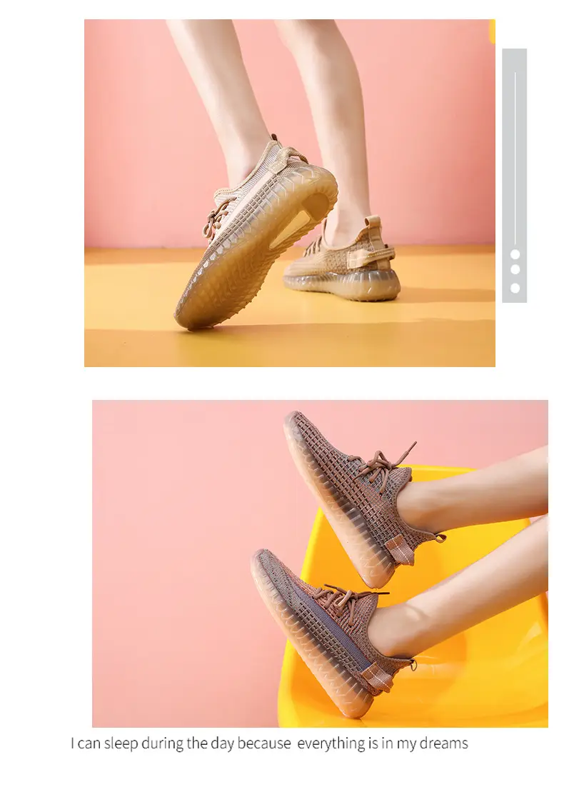 Breathable fashionable running sneakers, soft sole — chobi 39