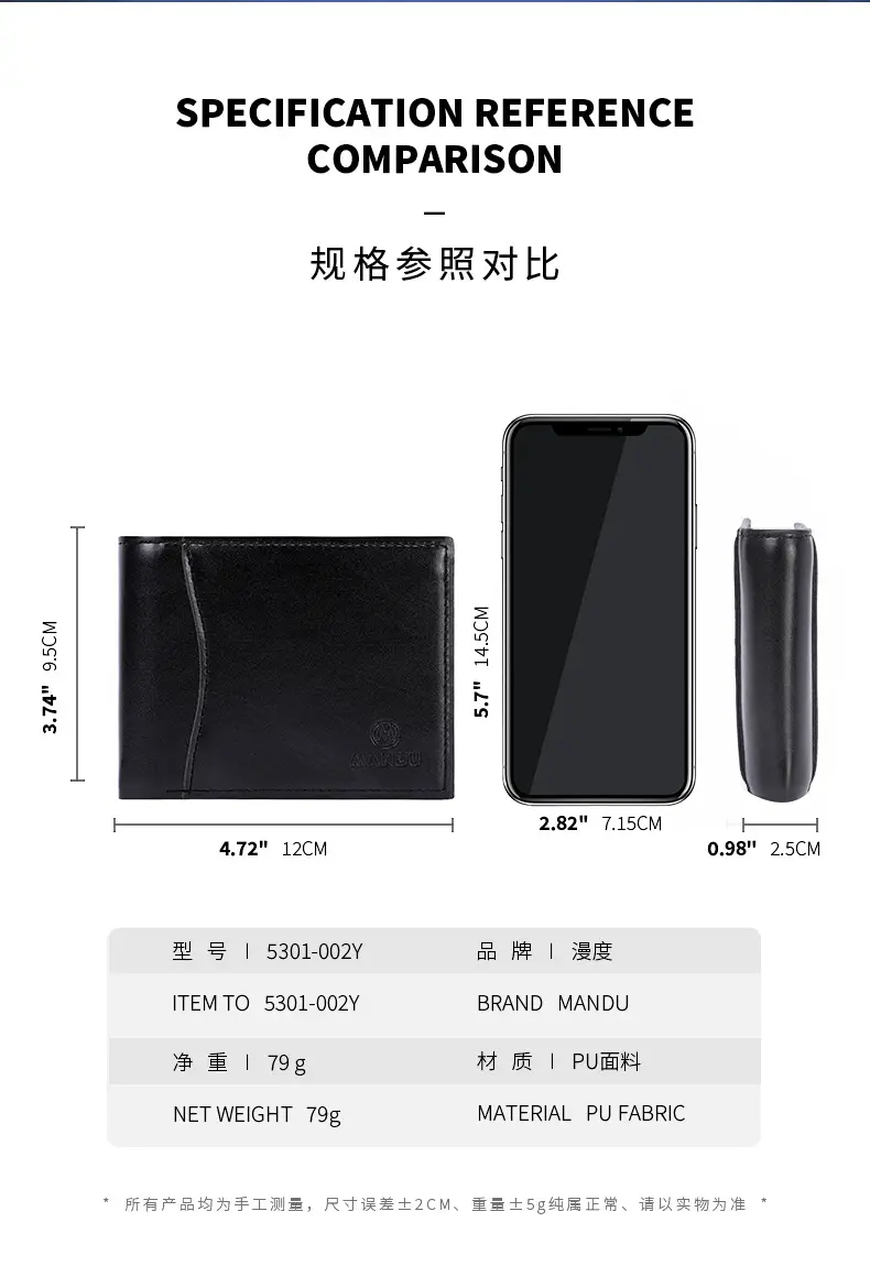 (Cross-border trading), men's fashionable capacious wallet, high-quality style — chobi 12
