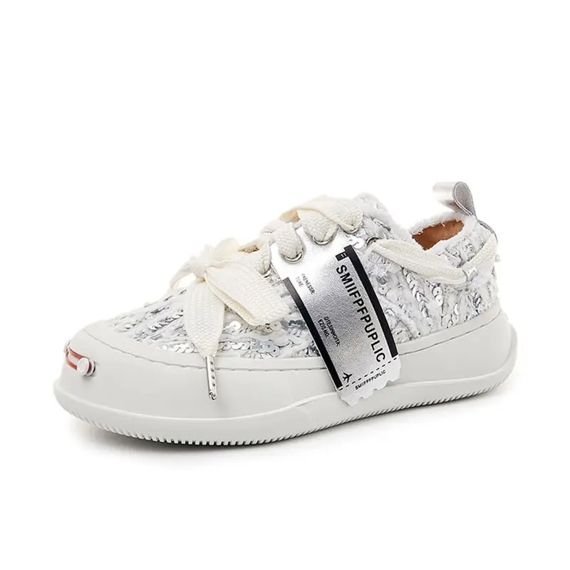 Cloth espadrilles for men and women, demi-season sneakers platform, Collection Year 2026, height increasing — chobi 17