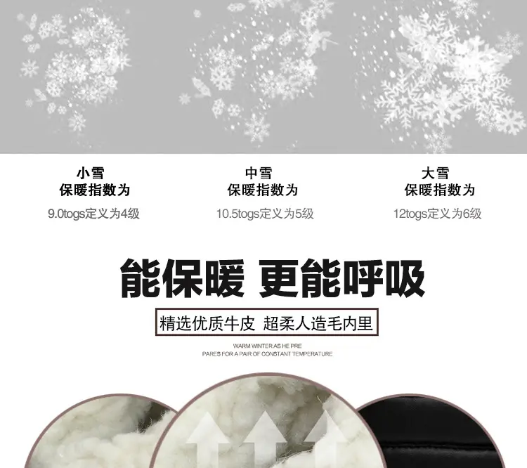 Warm home cotton shoes for the elderly in winter, warm for middle-aged and young people, short-tube zippers for men and women, easy to put on and take — chobi 6