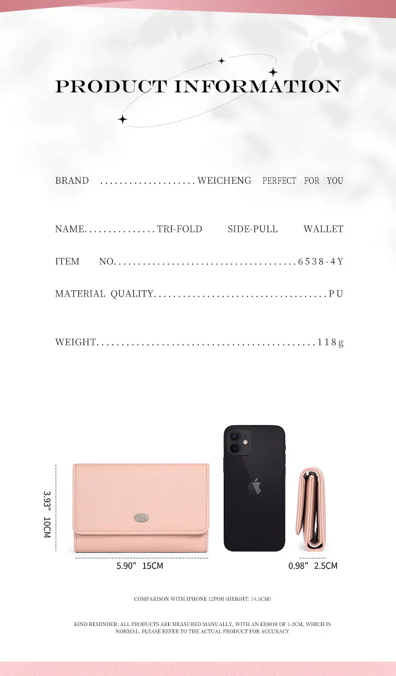Wallet, long polyurethane capacious shoulder bag with zipper — chobi 6