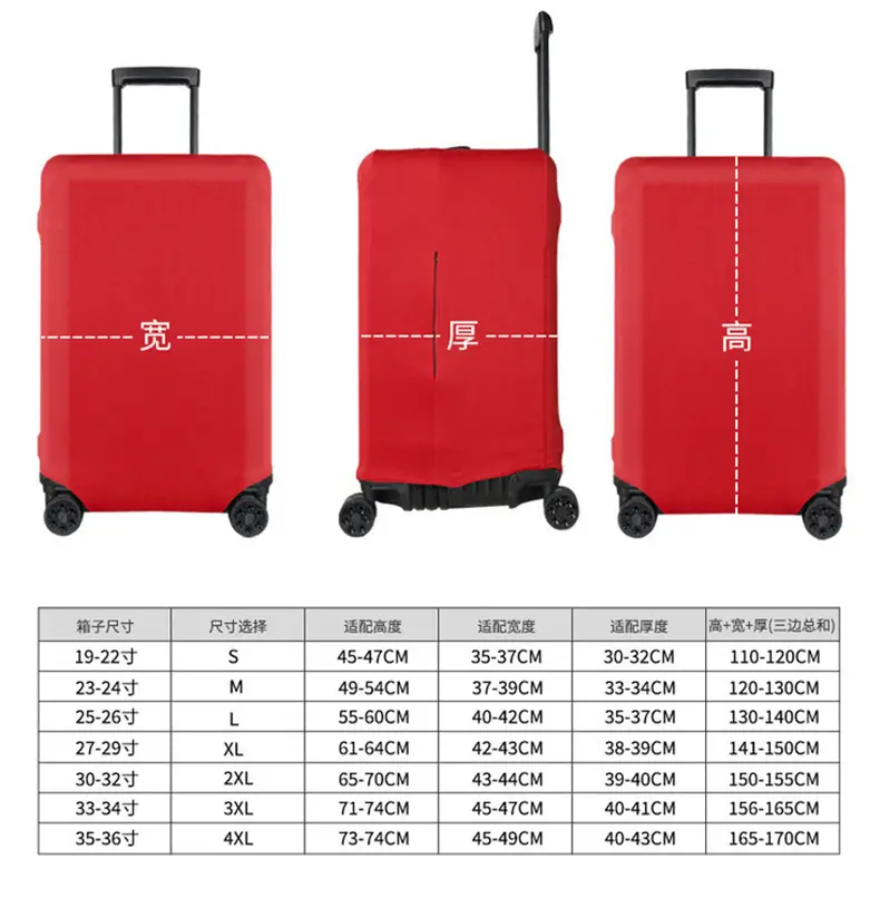 Suitcase, sports wear-resistant protective case — chobi 11