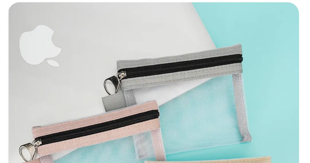 Handheld cosmetic bag, sophisticated storage system for traveling, Japanese transparent lipstick, storage bag — chobi 18