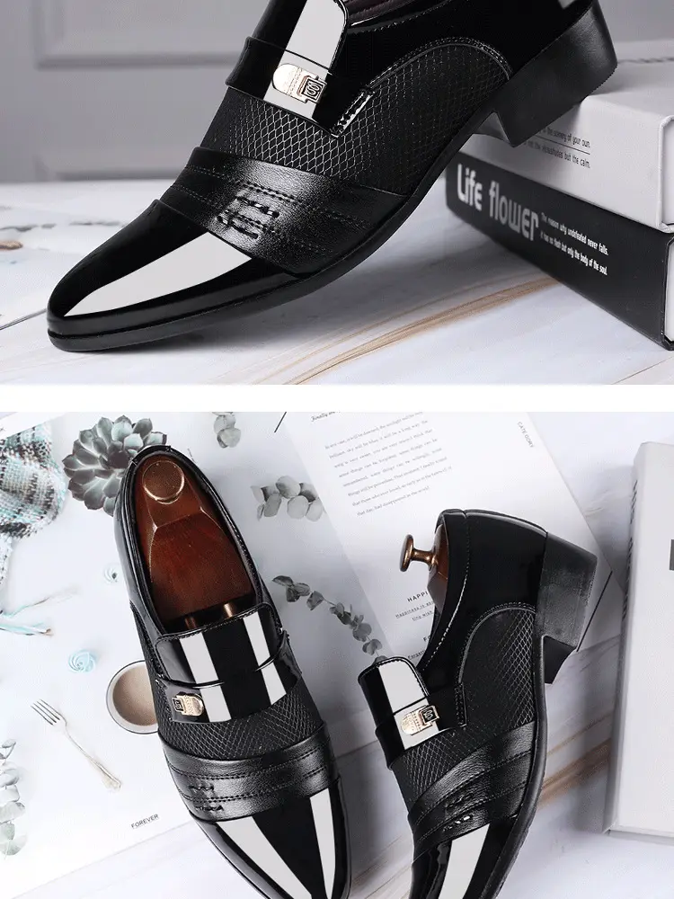 Men's casual footwear, classic suit jacket, universal wedding shoes, 2021 collection, plus size, dropshipping available — chobi 15