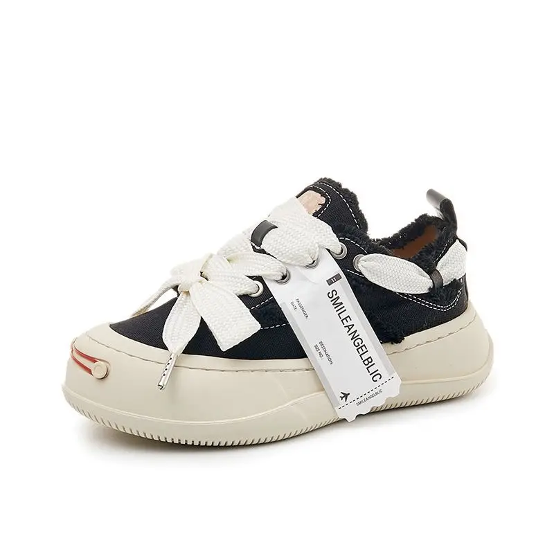 Cloth espadrilles for men and women, demi-season sneakers platform, Collection Year 2026, height increasing — chobi 13