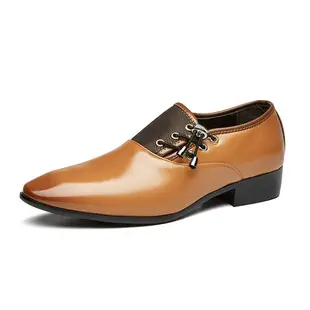 Men's winter classic suit jacket, insulated slip-ons, universal casual wedding shoes, plus size — chobi 7