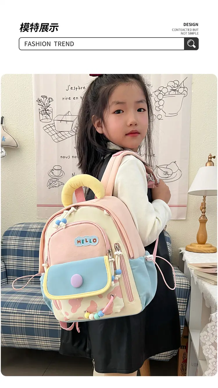 (Cross-border trading), cartoon high quality school bag, trend cute backpack — chobi 22