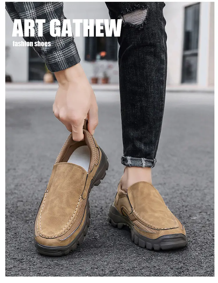(Cross-border trading), (Wholesale), men's autumn casual lightweight comfortable loafers, trend of season, plus size — chobi 10