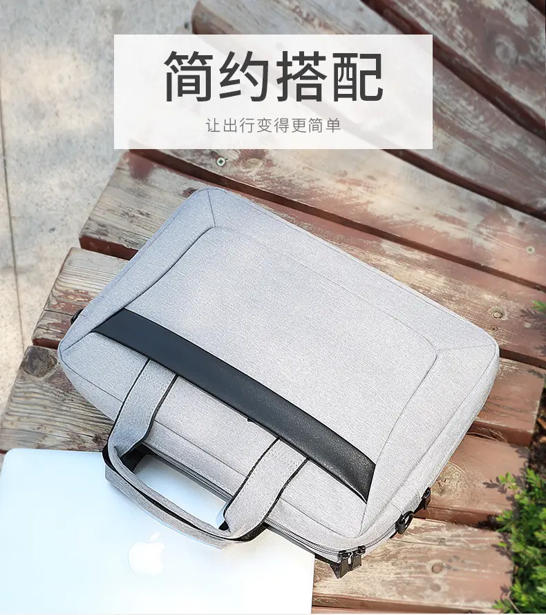 (Wholesale), one-shoulder bag, laptop, waterproof bag for men and women, 131415.6 inch, logo printing service — chobi 15