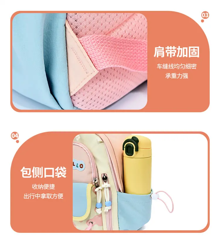(Cross-border trading), cartoon high quality school bag, trend cute backpack — chobi 21