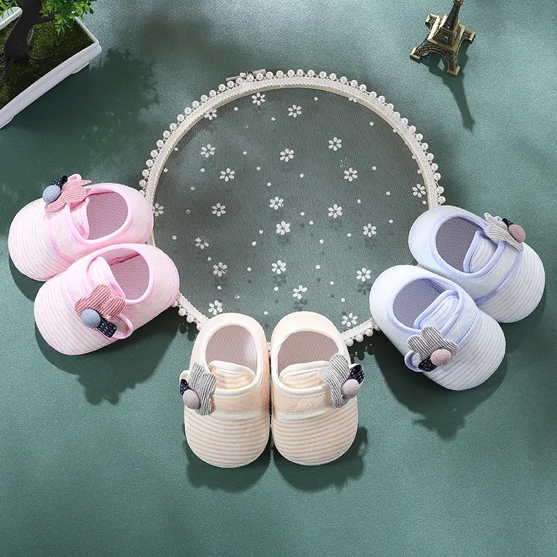 Spot hot baby shoes anti-slip toddler shoes beef tendon soft sole baby shoes children's shoes newborn shoes baby full moon shoes — chobi 19