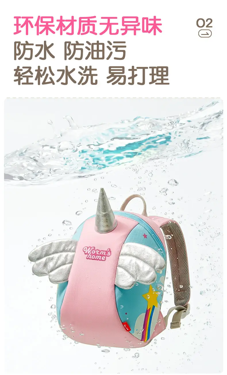 (Cross-border trading), children's school bag for early age, cartoon backpack to go out for traveling, 1-3-6 years, worn on the shoulder — chobi 11
