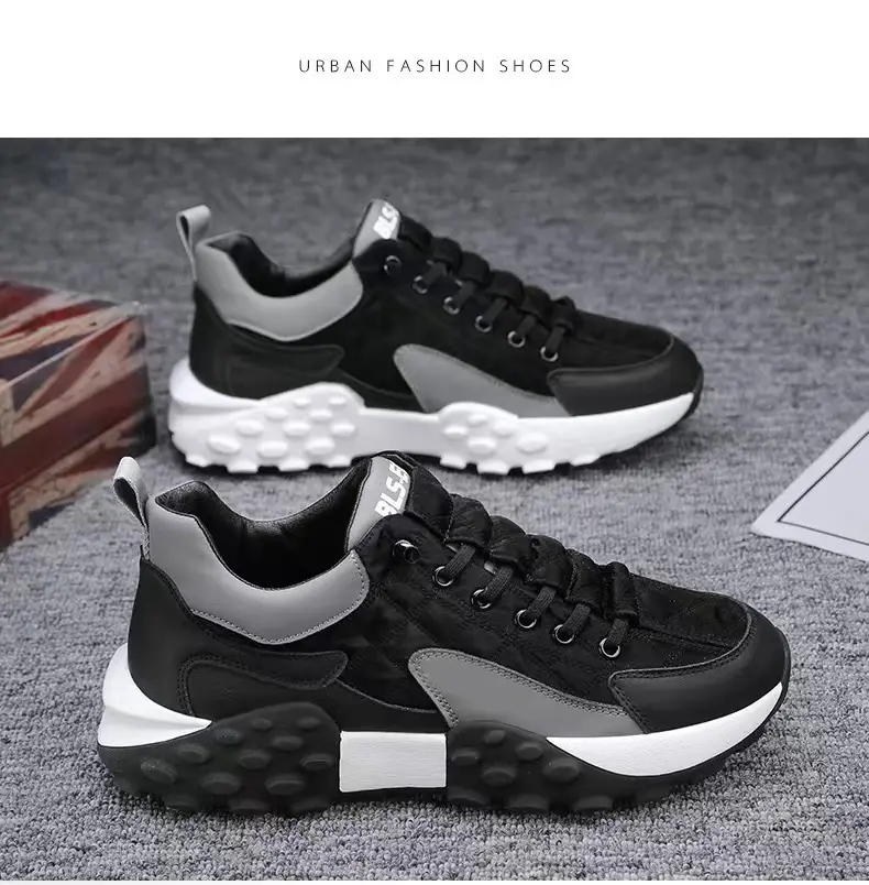 (Cross-border trading), casual non-slip wear-resistant sports comfortable running sneakers, plus size — chobi 14