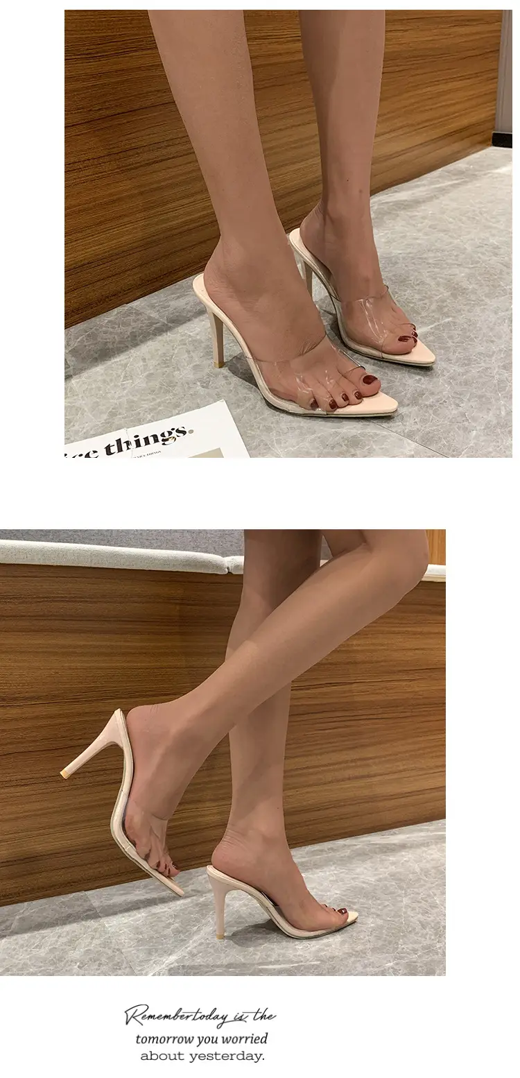(Cross-border trading), fashionable women's slippers, sneakers, sandals stiletto heels, 2022 collection, European style, plus size, dropshipping avail — chobi 7
