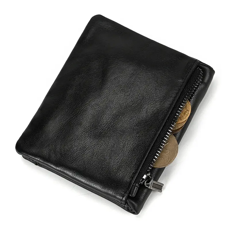 Retro leather wallet for leisure, Amazon, genuine leather — chobi 7