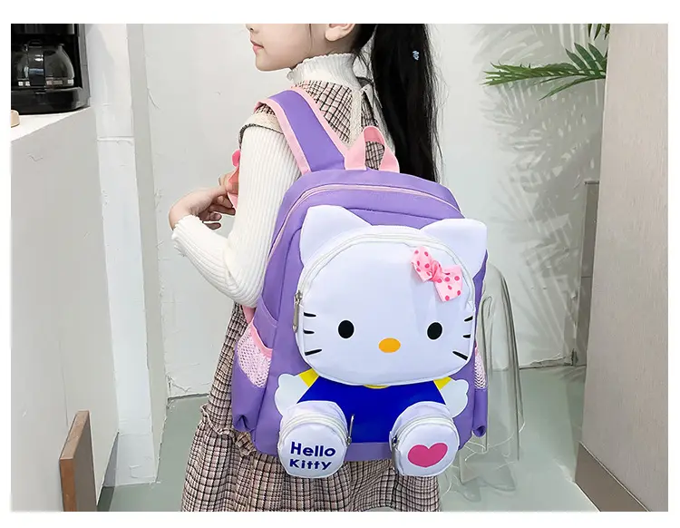 (Wholesale), children's backpack, cartoon school bag girl's for early age for men and women, 3-8 years — chobi 16