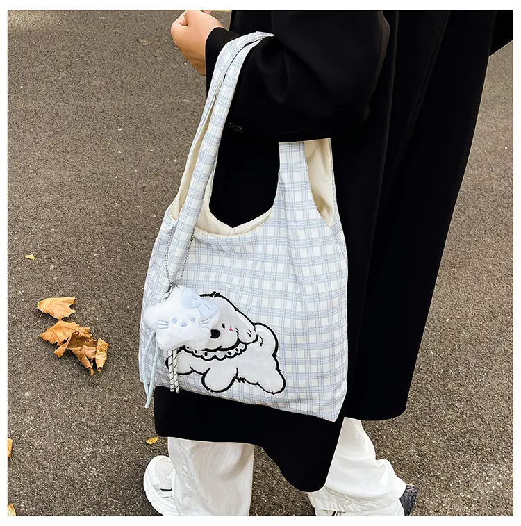 Cute cartoon universal shoulder bag to go out, one-shoulder bag — chobi 29