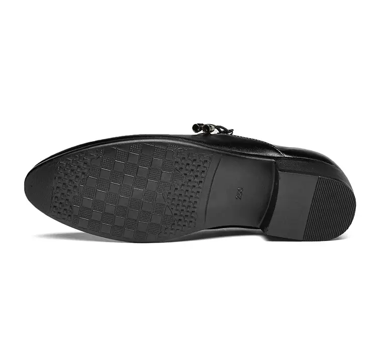 Men's classic suit jacket, universal wedding shoes, black casual footwear for leisure, plus size, dropshipping available — chobi 27