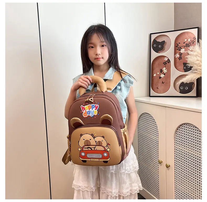 (Cross-border trading), cute children's backpack for men and women for early age, school bag — chobi 16