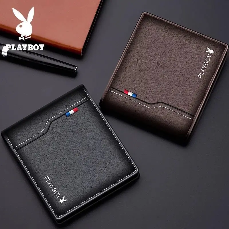 Short wallet, trend card holder for driver's license, Korean style — chobi 1