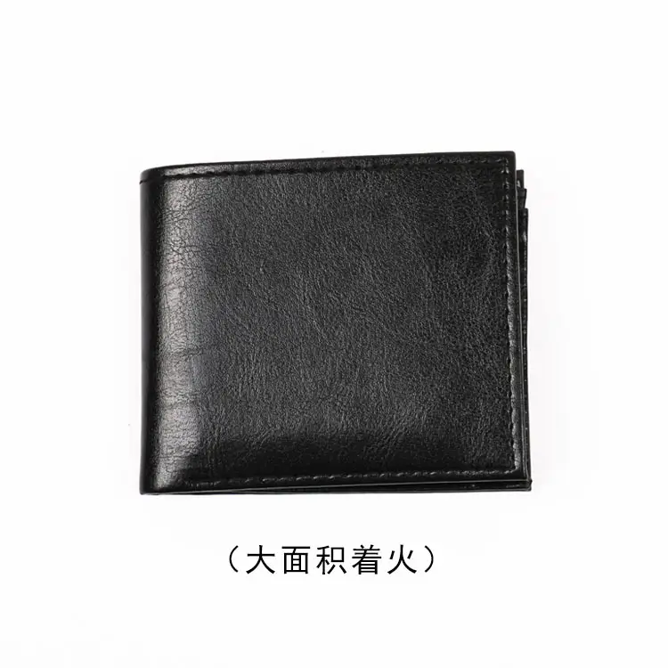 Fire Wallet Magic Props Wallet on Fire Fire Magic Leather Wallet Magic Wallet Flame — chobi 7