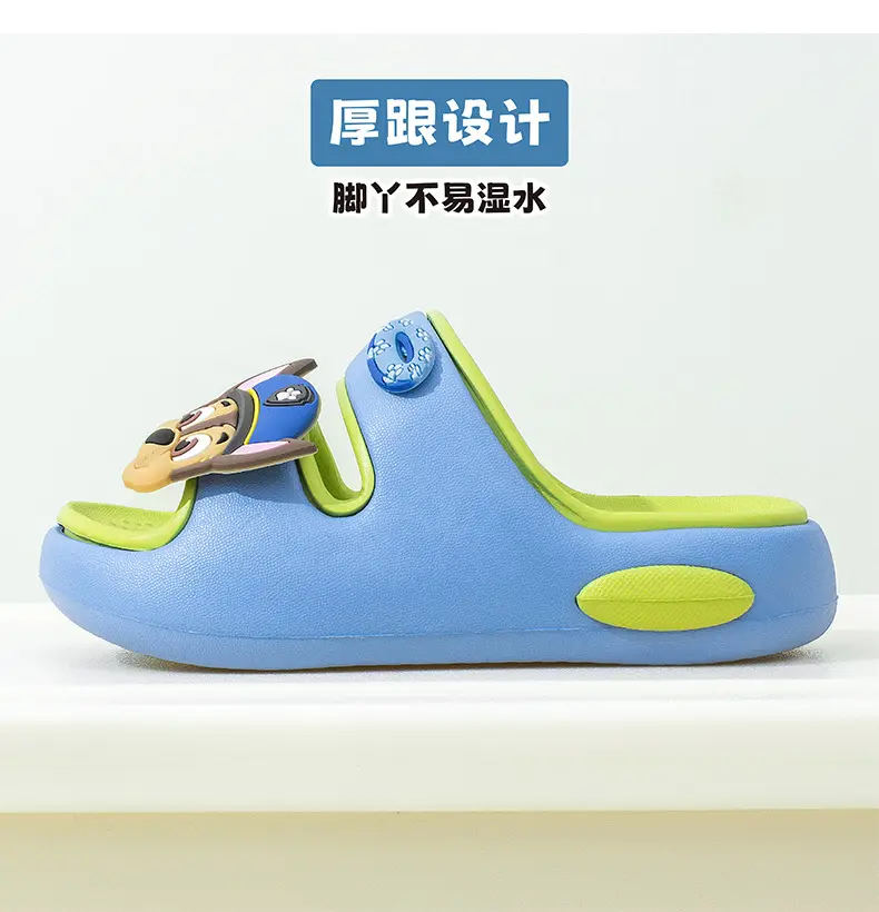 Non-slip children's sandals for boys girl's, mule, women's slippers, 3-6 years — chobi 8