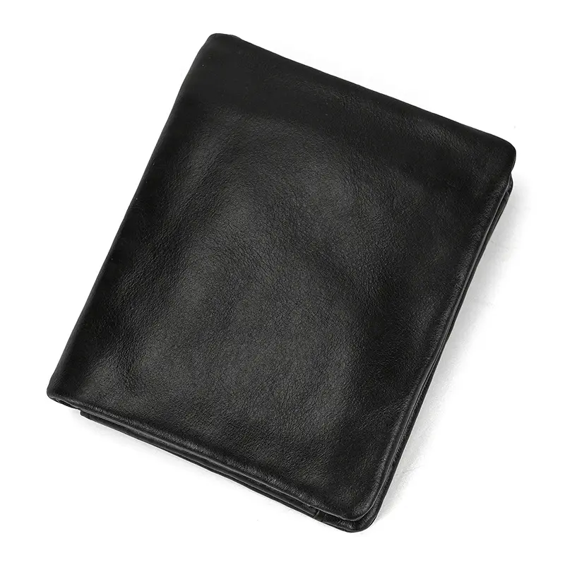 Retro leather wallet for leisure, Amazon, genuine leather — chobi 1