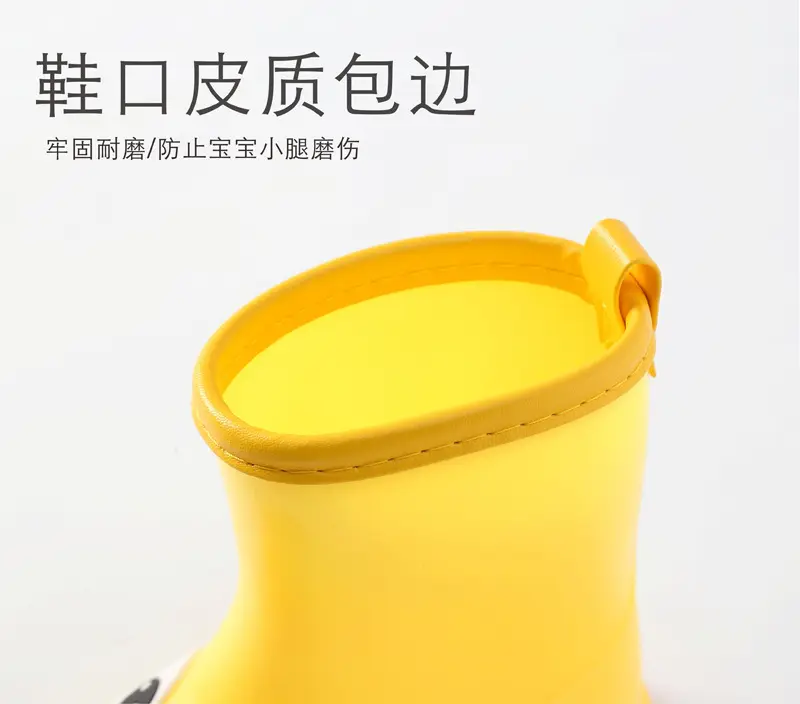 Ploves of dismantling baby rain shoes 1 infant child 3 rain boots men and girls water shoes, children princess cute lightweight shoes — chobi 10