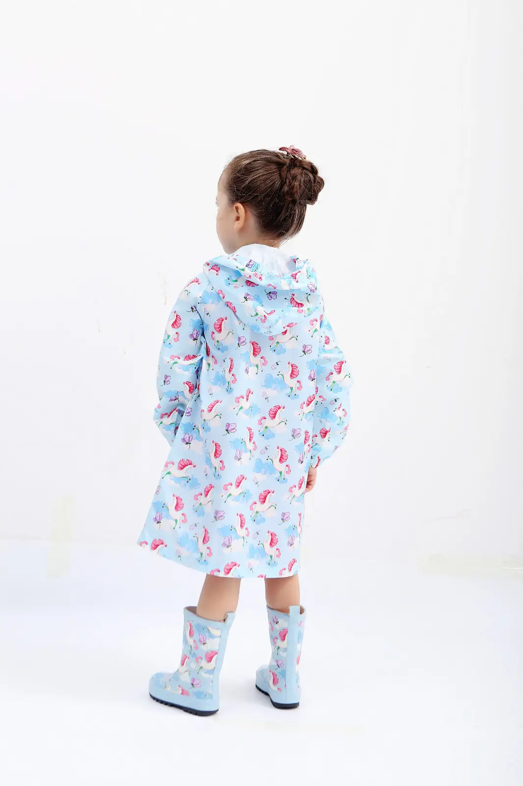 Promotion Cross -border INS Explosion Penguin Sky Horse Leopard Rain Rain Boots Rubber Waterproof ENBIHOUSE Children's Rain Shoes — chobi 22