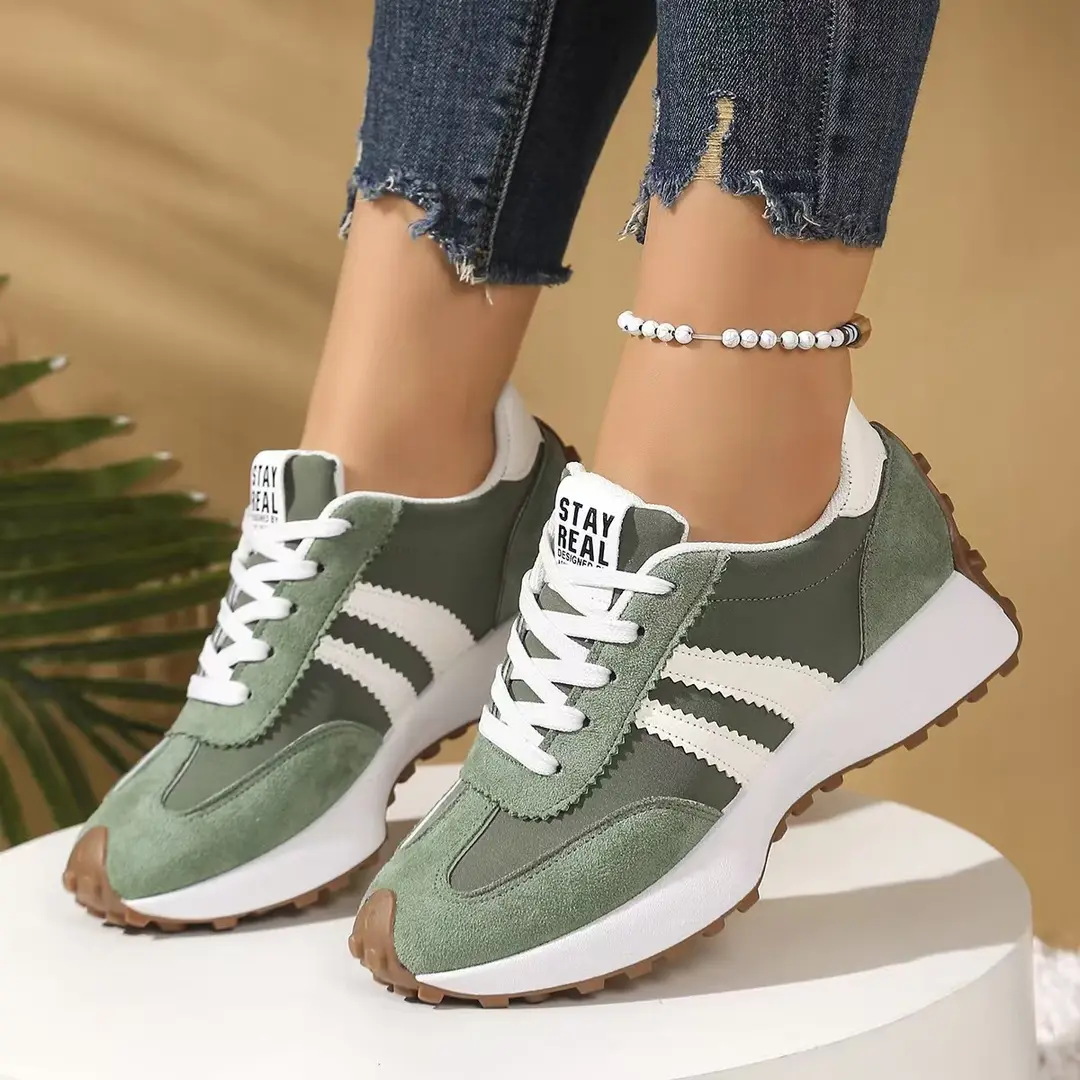 (Cross-border trading), (Wholesale), autumn women's sports fashionable universal breathable comfortable casual footwear for leisure platform, autumn s — chobi 21