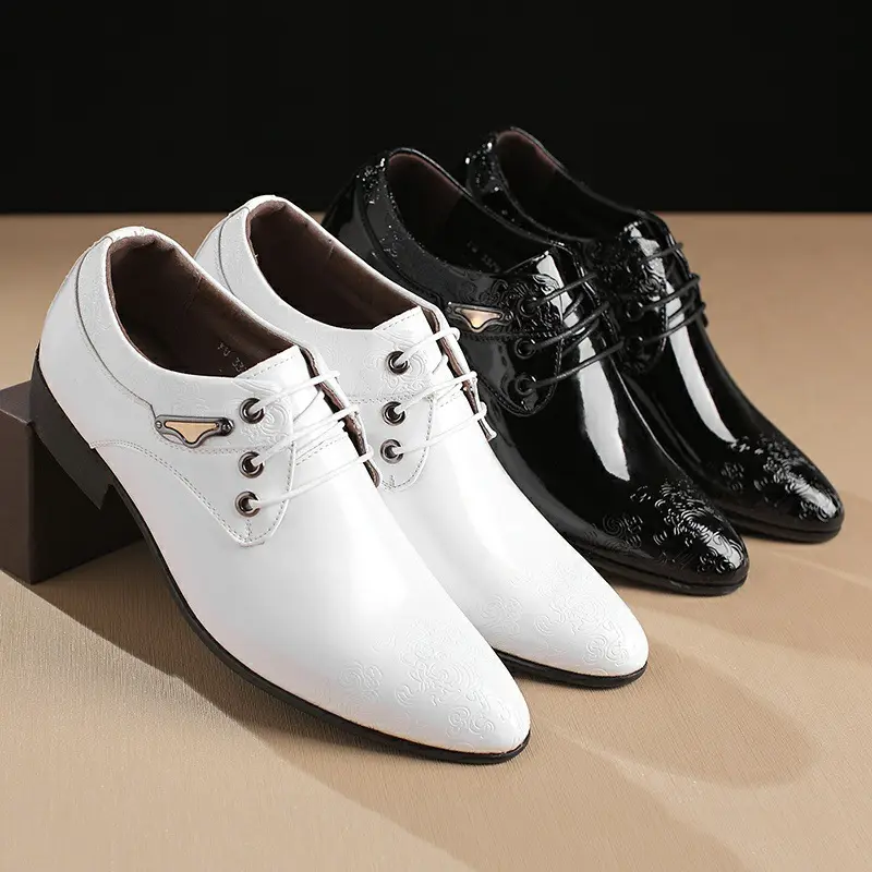 Men's summer breathable classic suit jacket English style, shoes, 36 — chobi 14