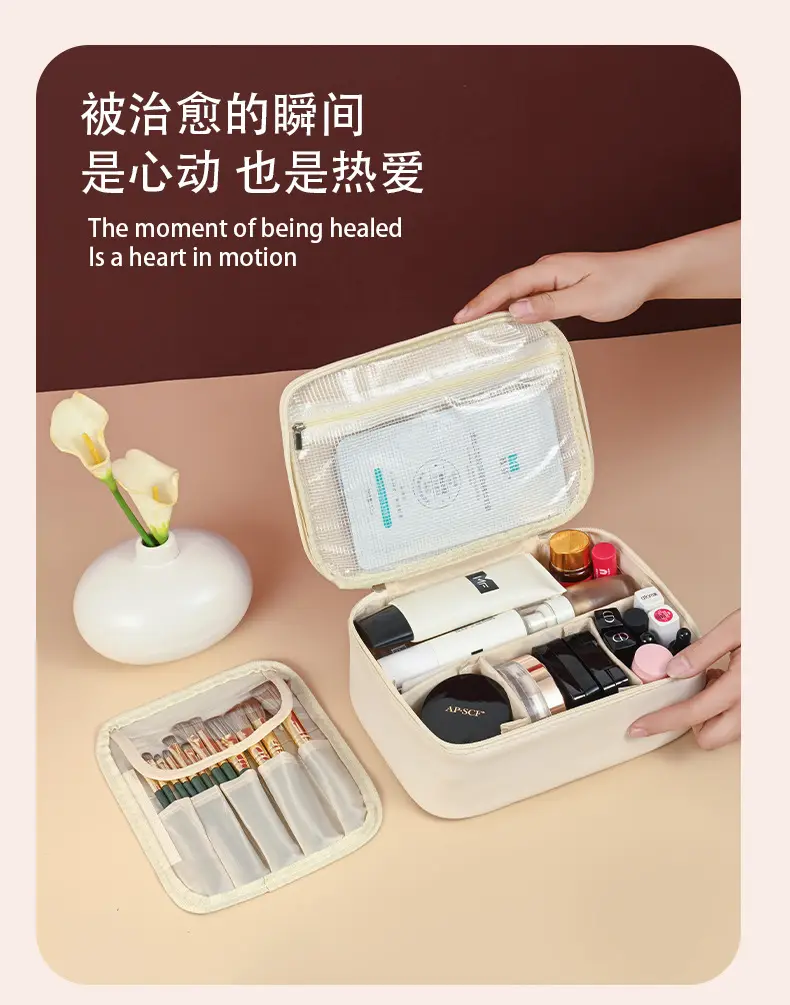 (Cross-border trading), capacious cosmetic bag, universal organizer bag, high-quality style — chobi 4