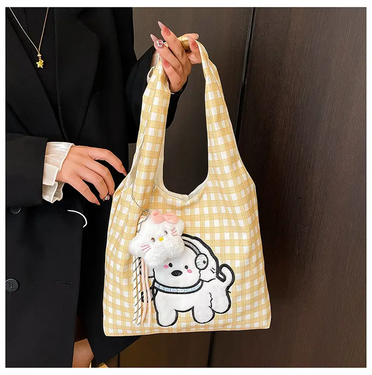 Cute cartoon universal shoulder bag to go out, one-shoulder bag — chobi 24