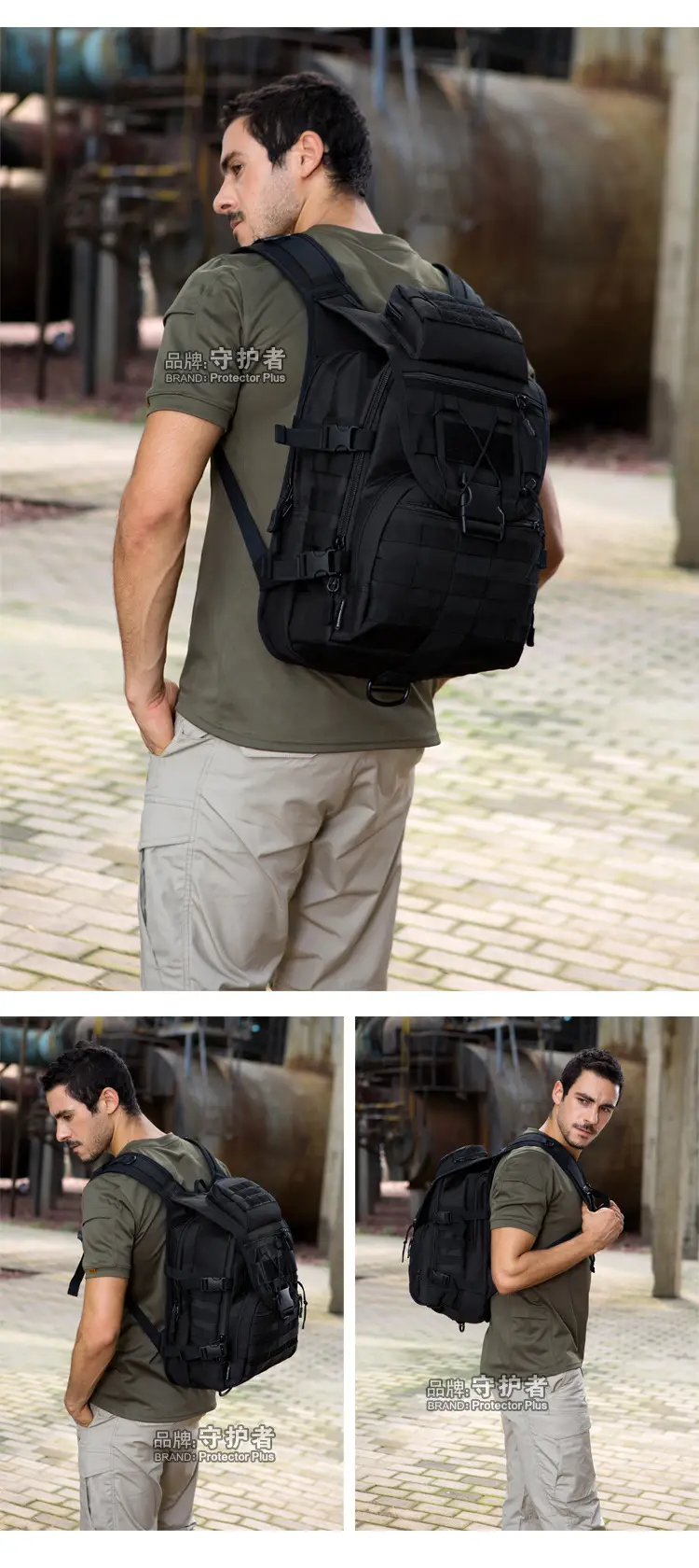 S413-40 liter X7 Arrow Fish Tactic Guardian Guardian Outdoor Backpack Travel Backpack X7 Fish Tactical Pack — chobi 7