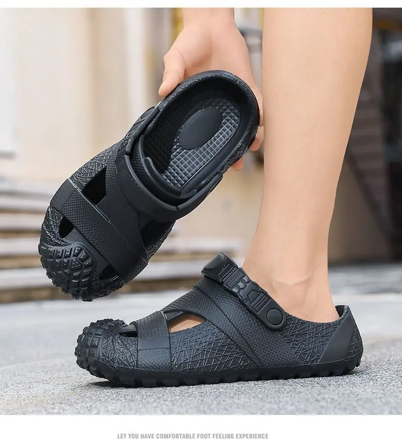 Sandals, non-slip slippers, beach sneakers, beach footwear, Collection Year 2026, suitable for outdoor wear, closed toe — chobi 10