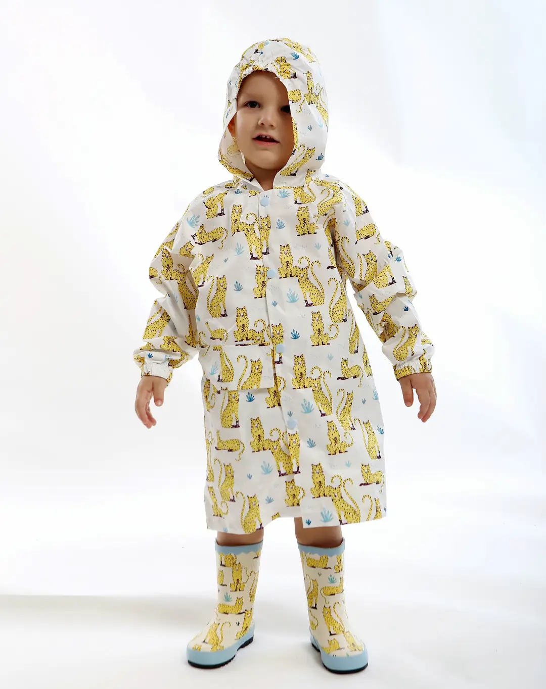 Promotion Cross -border INS Explosion Penguin Sky Horse Leopard Rain Rain Boots Rubber Waterproof ENBIHOUSE Children's Rain Shoes — chobi 28