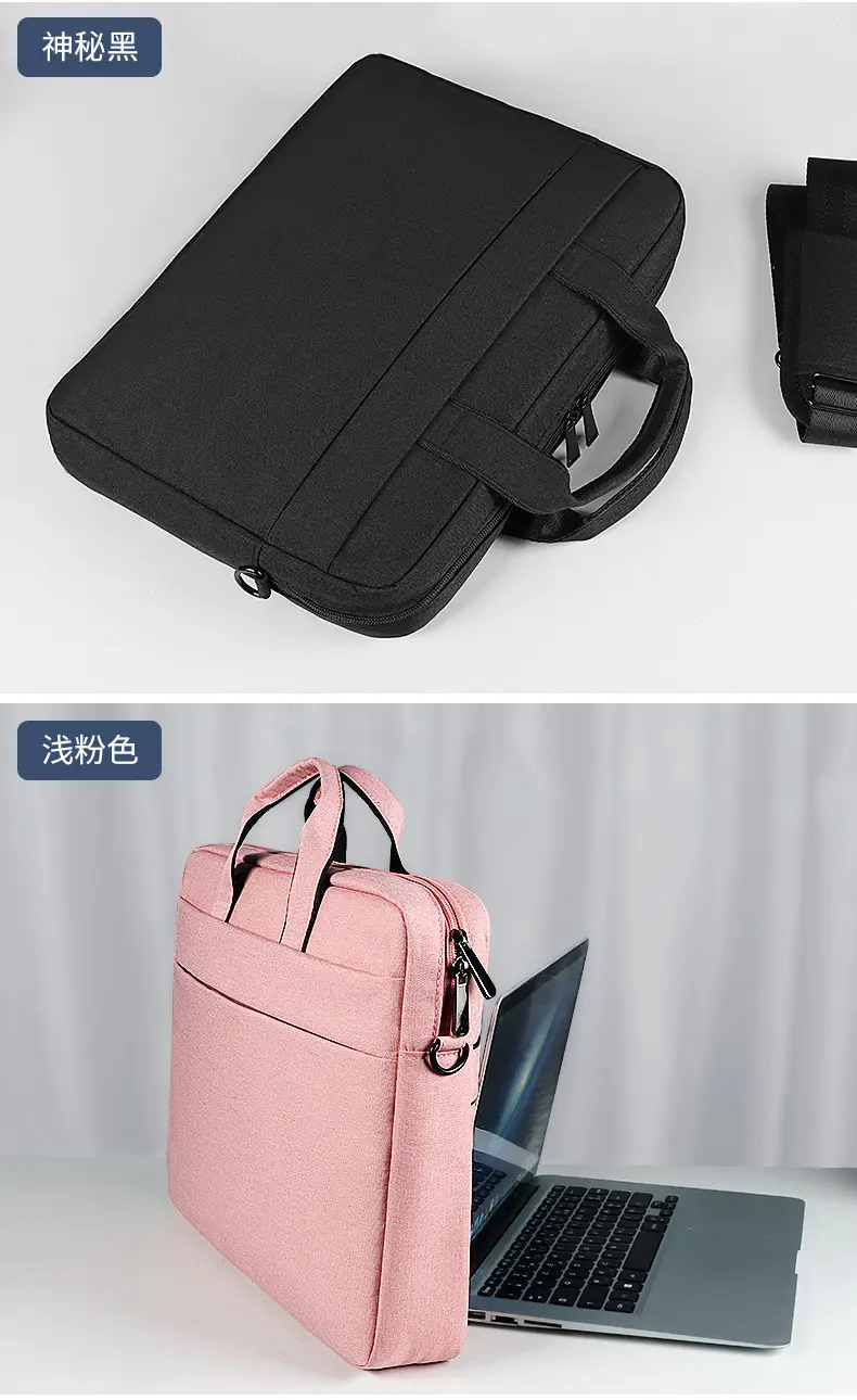 (Wholesale), one-shoulder bag, laptop, waterproof bag for men and women, 131415.6 inch, logo printing service — chobi 26