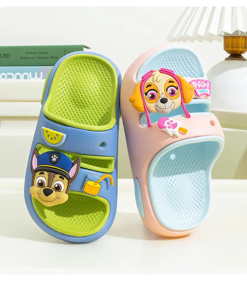 Non-slip children's sandals for boys girl's, mule, women's slippers, 3-6 years — chobi 15