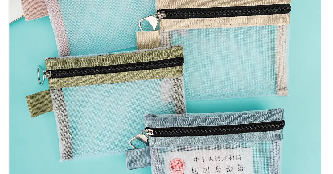 Handheld cosmetic bag, sophisticated storage system for traveling, Japanese transparent lipstick, storage bag — chobi 19