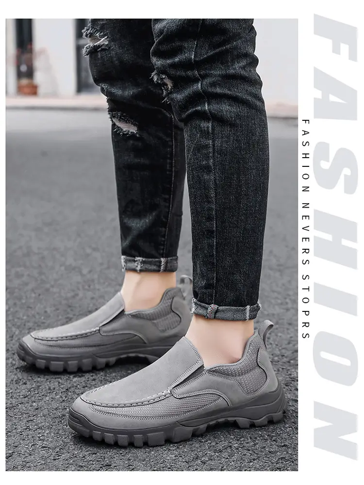 (Cross-border trading), (Wholesale), men's autumn casual lightweight comfortable loafers, trend of season, plus size — chobi 14