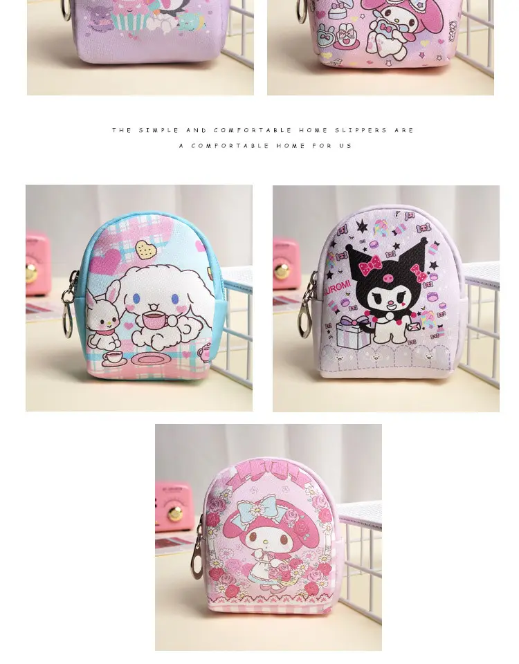 Cute cartoon wallet, card holder, waterproof handheld lipstick, small small bag, Korean style — chobi 6