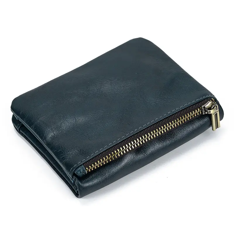 Retro leather wallet for leisure, Amazon, genuine leather — chobi 40