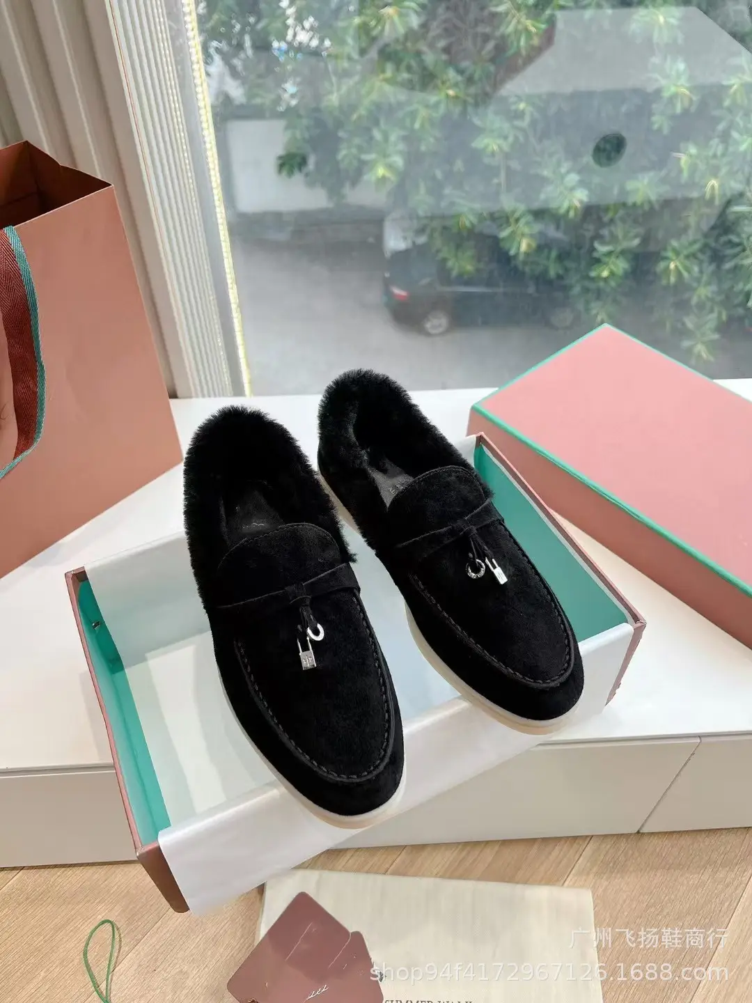 (Cross-border trading), winter keep warm insulated sneakers for leisure, loafers, easy to put on, European style — chobi 5