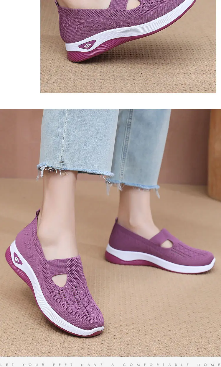 (Cross-border trading), summer casual footwear, women's “mom shoes”, summer 2025, plus size, for middle age — chobi 13