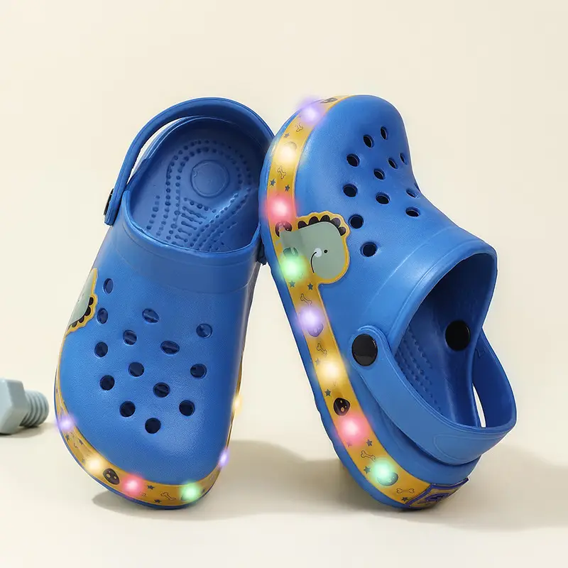 (Cross-border trading), (Wholesale), children's summer Crocs-style slippers, sandals, beach footwear — chobi 22