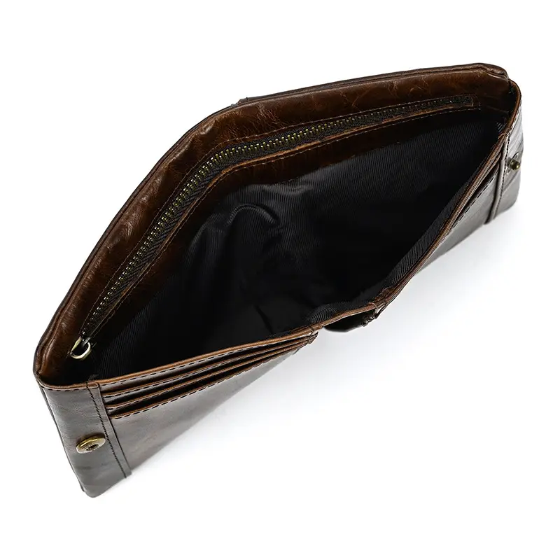 Retro leather wallet for leisure, Amazon, genuine leather — chobi 20