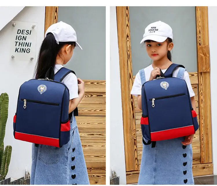 School bag, backpack, British style, with your logo imprint — chobi 11