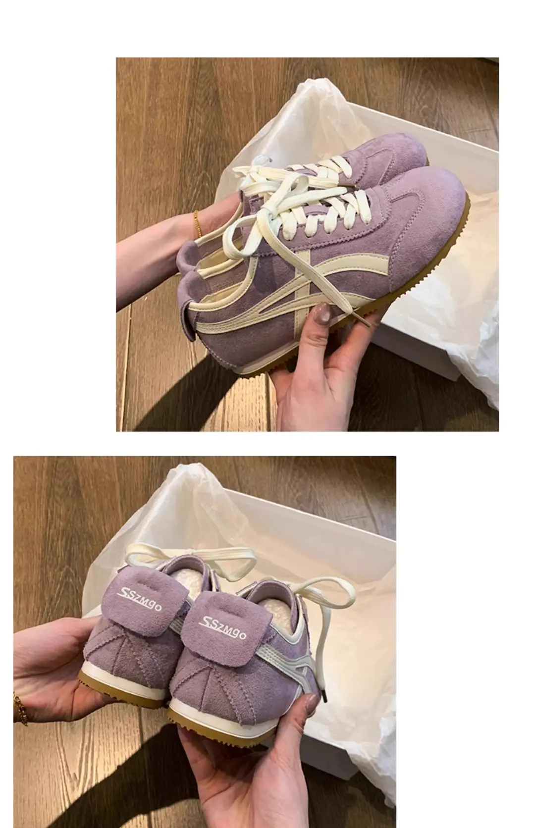 Retro summer GAT shoes, universal sports casual footwear flat for leisure, women's style, Collection Year 2025 — chobi 32