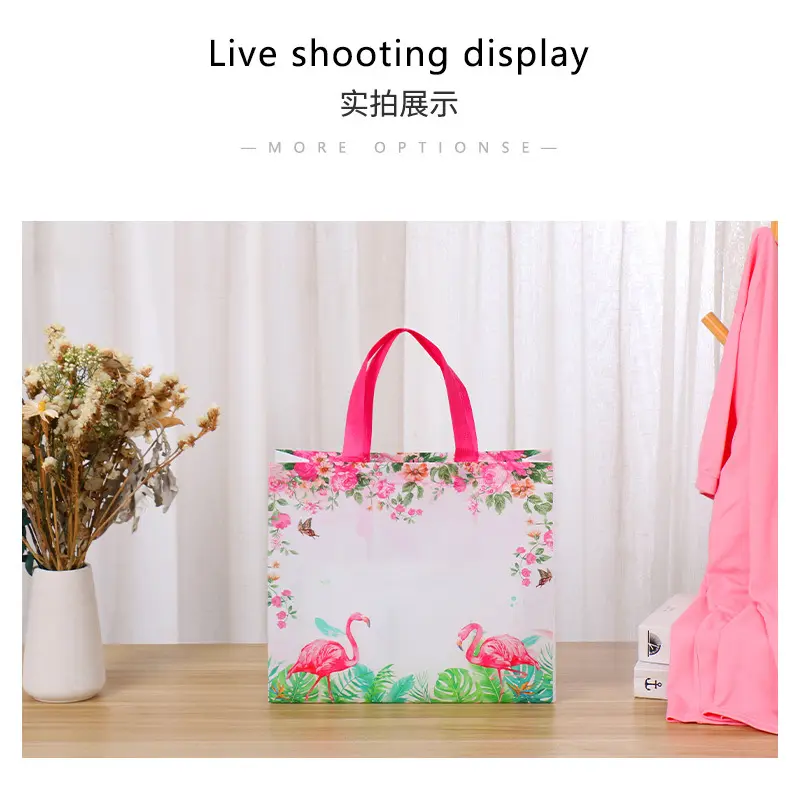Folding linen bag non-woven cloth, cloth bag, shopping bag, Birthday gift — chobi 8